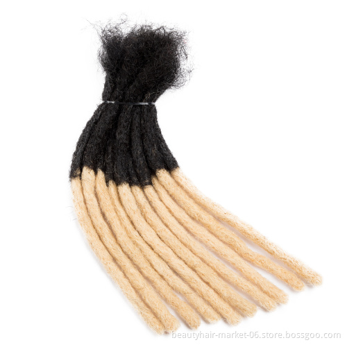 BLT human dread loc hair extension vendors wholesale factory price dreadlock extensions human hair afro kinky locs